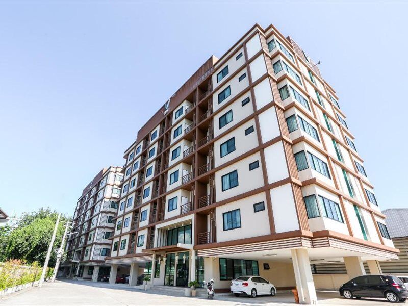 V-Twin Donjan Service Apartment Chiang Mai Exterior photo